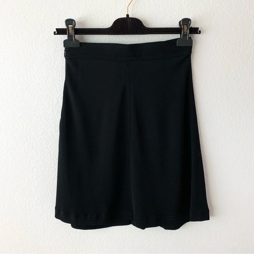 Chanel embroidered black ballet skirt